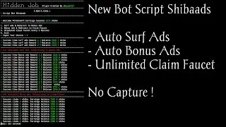 New Web Shibaads PTC & Unlimited Claim Faucet Using Linux or Termux By @RealFXYT