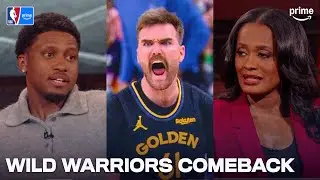 NBA Nightcap Reacts to Warriors&rsquo; 14-Point Comeback Win | NBA on Prime