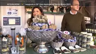 Roto TVRS Acqualagna  Inaugurazione  Fiera  Naz.le Tartufo Bianco