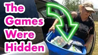 Buying Video Games for Cheap At a Garage Sale