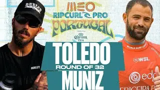 Filipe Toledo vs Alejo Muniz I MEO Rip Curl Pro Portugal presented by Corona Cero - Round of 32