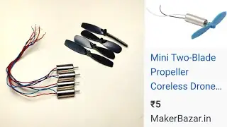 100000 RPM High Speed Mini Drone Motor Unboxing