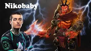Nikobaby - Wraith King Safelane | Dota 2 7.28c Gameplay