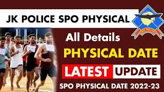 JK Police SPO Physical Date 2023 | SPO Online Form 2023 | Latest Update