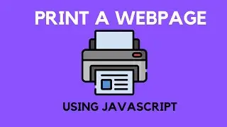 How To Print a Webpage Using Javascript ???