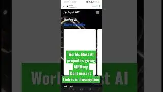 World's Best AI project Airdrop it's a big win