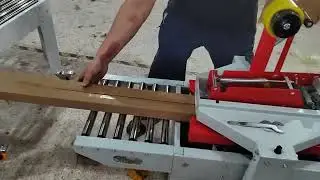 Carton Sealing Machine for Long Size Small Height Carton Box Sealing with Tape