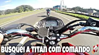 FAN 160 ORIGINAL VS TITAN 160 2023 COMANDO PREPARADO