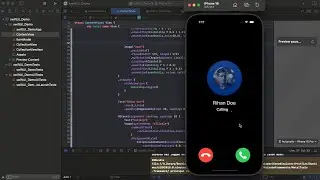 Incoming call Animation in SwiftUI using xcode 16