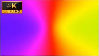 4K RGB Color Test - Ambilight Color - Pixel Refresh Test