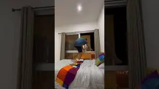 I jumped out of a window...