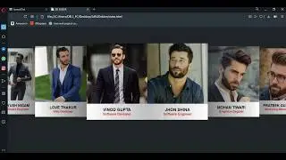 3d slider home page demo by using html and css