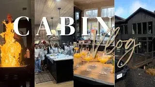 CABIN TRIP VLOG ! Shopping, private chef, grwm, cooking, etc | Miah Angela