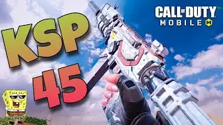 KSP45 Gunsmith Loadout CODMobile | Best KSP45 Class Setup | KSP45 Best Attachments | COD Mobile