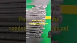 Perforated tube. Stainless steel perforated metal Filter strainer&tube from Aegis Company.