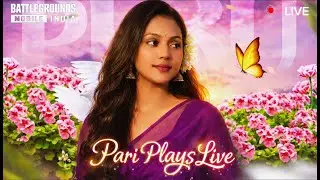 Pari Plays BGMI Live || Only Chat Reply Stream🥰