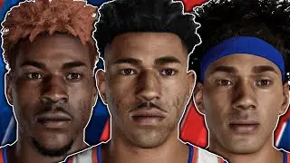 NBA 2K21 - Quentin Grimes, Miles McBride, Jericho Sims Face Creation
