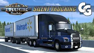 Silent Trucking - Mack Anthem - Kriechbaum Engine Sounds - ATS (No Commentary)