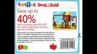 Toys R Us Coupons August 2012 - The Best Toys R Us Coupons August 2012