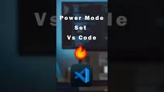vs code set power mode using flame🔥🔥 #comedy #coding #funny #code #instagram #simple #photography