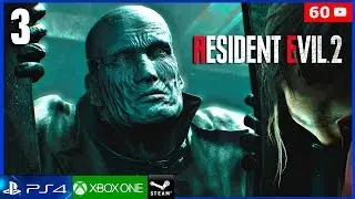 RESIDENT EVIL 2 REMAKE Parte 3 Gameplay Español | Mr. X - Tyrant | Campaña LEON PS4 PRO