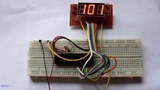 Multiplexing seven segment display with microcontroller