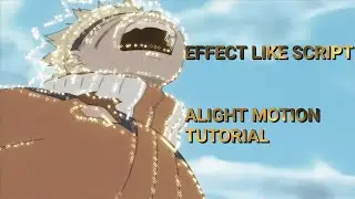 EFFECT LIKE SCRIPT ALIGHTMOTION TUTORIAL (HALFONE DOTS amount is actually 182.0)