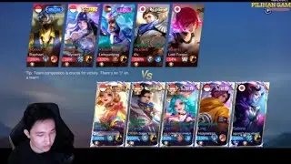 LEMON PAKAI ANGELA WINTER COMBO LING VS PUBLIK 🎮 SOLO PUHS RANK