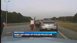 Jonesboro Suspect steals cruiser leads police on chase