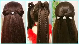 Cute and easy hairstyles for girls/Stylish & Trending hairstyles|Princess Bisma|#trending#youtube