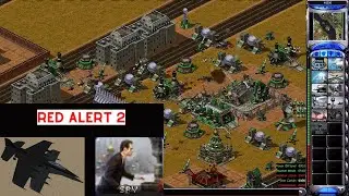 Red Alert 2 Yuri's Revenge: Black Eagle + Spy = Easy Win