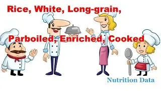 Rice, white, long-grain, parboiled, enriched, cooked - Nutrition Data