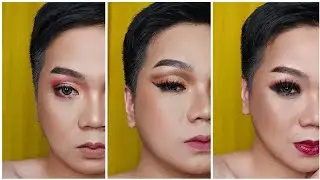 EBAdvance RICH eyeshadow palette 3 looks with 1 palette