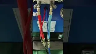 Hydraulic V3500 spray machine connect and operate