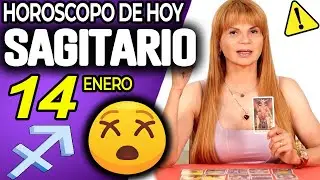 SAGITARIO ♐❌𝐀𝐋𝐆𝐎 𝐀𝐂𝐀𝐁𝐀 𝐌𝐀𝐋💔 Horóscopo De Hoy 14 De Enero 2026 | Mhoni Vidente