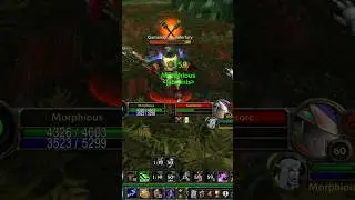 ⚡️Сражение 1 на 1: Яростный Воин за мировой бафф и месть - Классический WoW⚡️