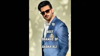 Top 10 Best Dramas Of Aagha Ali 😱 #iamhaniaawan #pakistanidrama #aaghaali #mohradrama