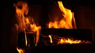 10 Hours Cozy Fireplace 🔥 Crackling Fire Sounds for Sleep