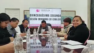 Quincuagésima Segunda Sesión Ordinaria de Cabildo Cocotitlán 2025-2027