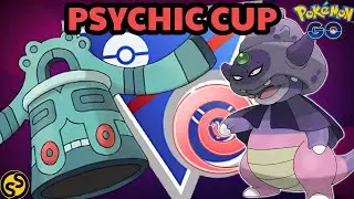 BEST PSYCHIC CUP TEAM WITH BRONZONG AND GALARIAN SLOWKING IN POKEMON GO BATTLE LEAGUE