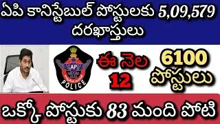 AP police constable 2022 | Total Applications | AP police constable | AP police constable 2022.