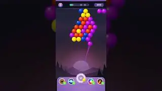 #gameplay #relaxing #videogames Bobble Shooter Rainbow Gameplay 🌈