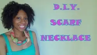 DIY Scarf Necklace