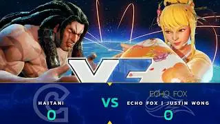 SFV: Haitani vs. Echo Fox | Justin Wong - Capcom Cup 2017 - CPT 2017