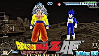 DRAGON BALL Z TENKAICHI TAG TEAM PPSSPP | DBZ BT 3 DB AF | EDS. 108