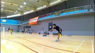Sumardi Training Badminton 08-01-2026 (SU Full Cross Smash+Drive)