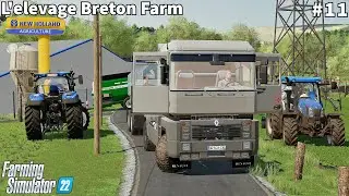 Milk Transport, Feeding Animals & Fertilizing Fileds│L'Elevage Breton│FS 22│Timelapse#11