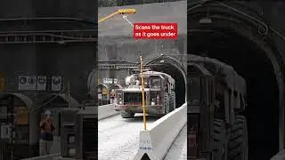 LiDAR Payload Measuring System | Underground Mining Truck | Loadscan | #shorts #mining #innovation