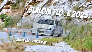 Slalom Ploče 2025. - Marin Le&scaron; - Citroen AX Onboard