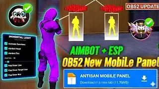 Panel For Mobile FF | Free Fire Hack New 🔥 FF Panel | Free Fire Panel Ob50 😈 FF Max Injector 2025